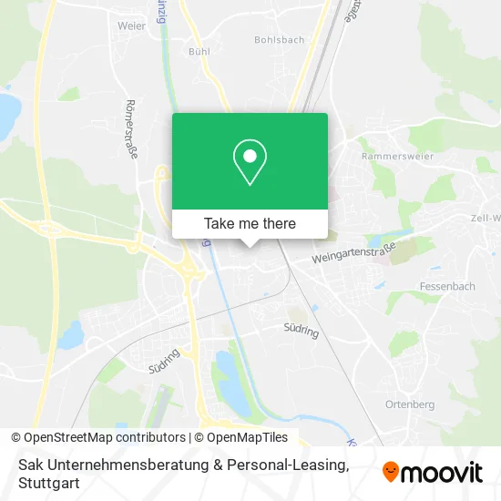 Карта Sak Unternehmensberatung & Personal-Leasing