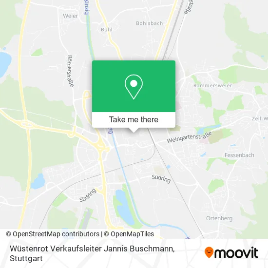 Карта Wüstenrot Verkaufsleiter Jannis Buschmann
