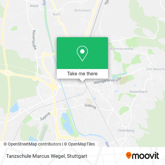 Tanzschule Marcus Wegel map