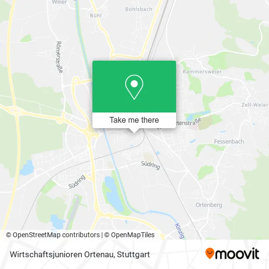 Карта Wirtschaftsjunioren Ortenau