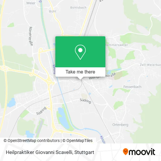 Карта Heilpraktiker Giovanni Scavelli