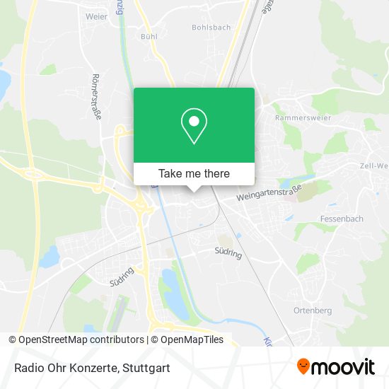 Карта Radio Ohr Konzerte