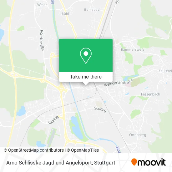 Карта Arno Schlisske Jagd und Angelsport