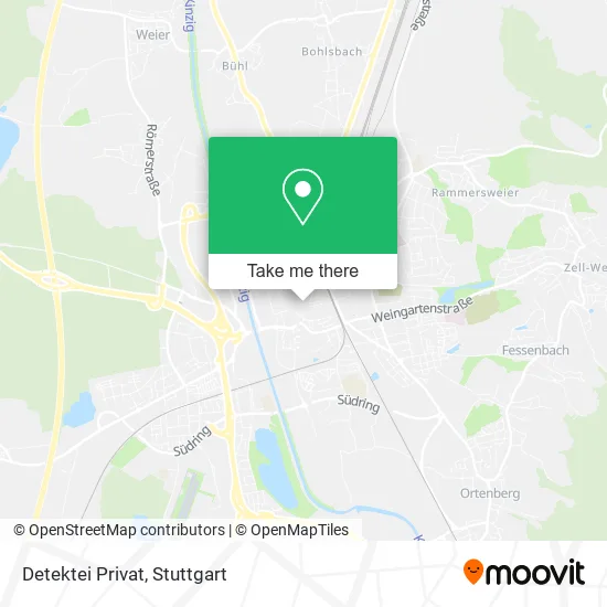 Карта Detektei Privat