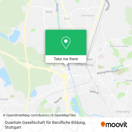 Карта Quantum Gesellschaft für Berufliche Bildung