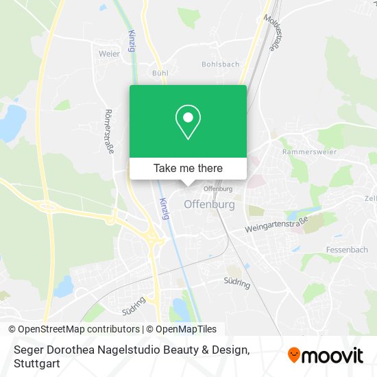 Seger Dorothea Nagelstudio Beauty & Design map