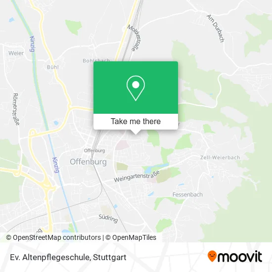 Карта Ev. Altenpflegeschule