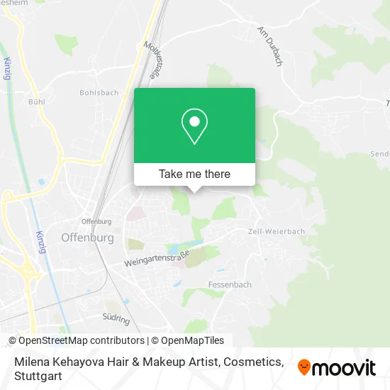 Карта Milena Kehayova Hair & Makeup Artist, Cosmetics