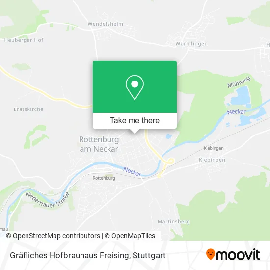 Карта Gräfliches Hofbrauhaus Freising