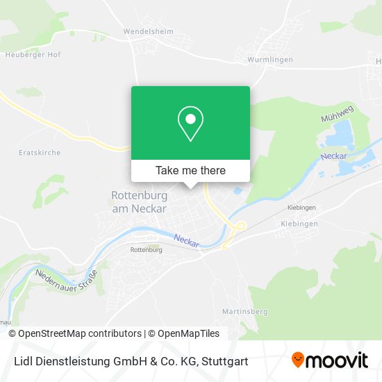 Lidl Dienstleistung GmbH & Co. KG map