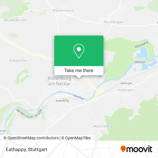 Карта Eathappy