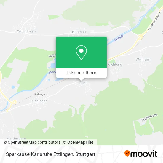 Карта Sparkasse Karlsruhe Ettlingen