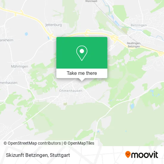 Карта Skizunft Betzingen