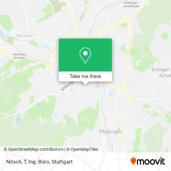 Карта Nitsch, T, Ing. Büro