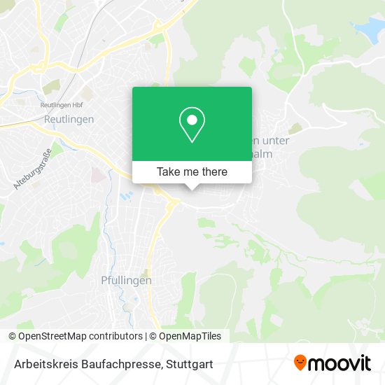 Arbeitskreis Baufachpresse map