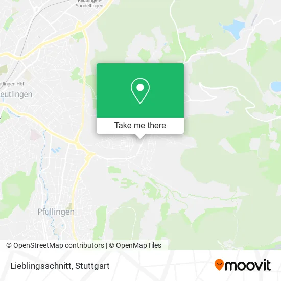 Карта Lieblingsschnitt