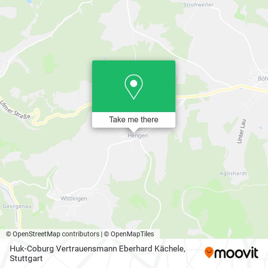 Huk-Coburg Vertrauensmann Eberhard Kächele map