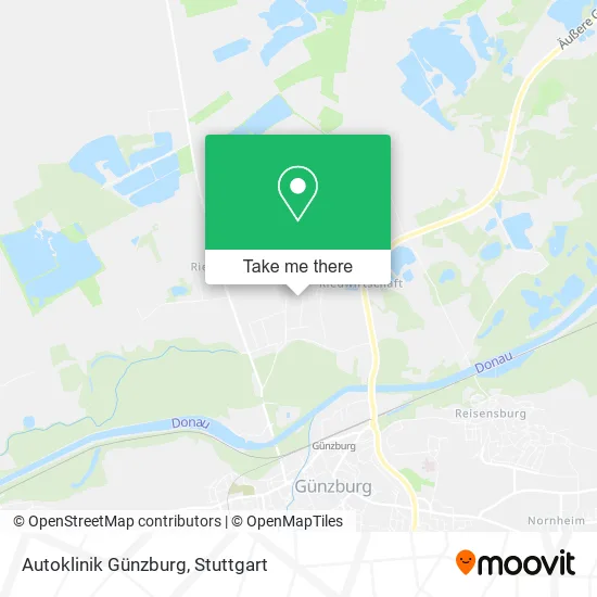 Карта Autoklinik Günzburg