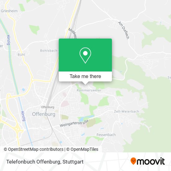 Telefonbuch Offenburg map