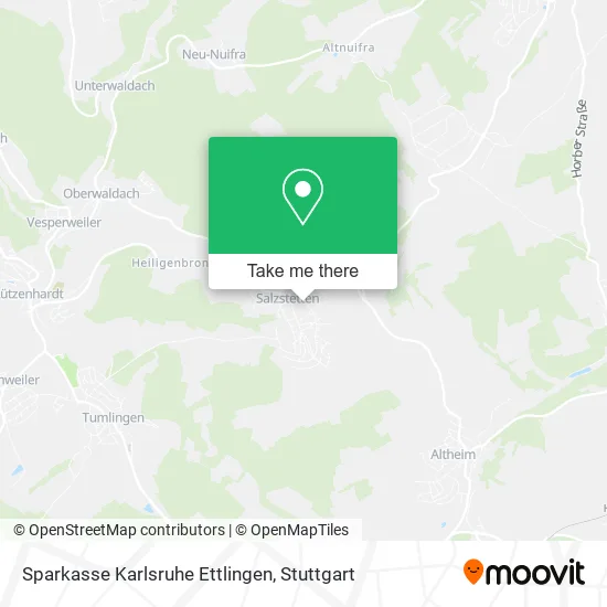 Карта Sparkasse Karlsruhe Ettlingen