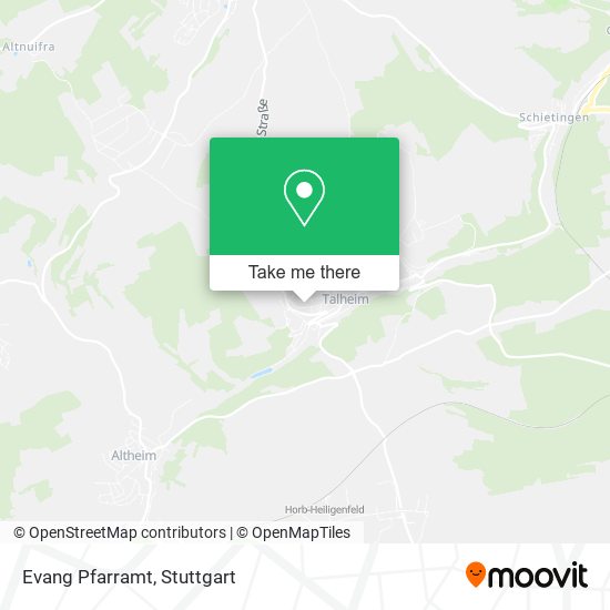 Карта Evang Pfarramt