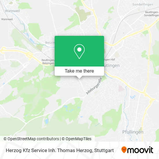Карта Herzog Kfz Service Inh. Thomas Herzog