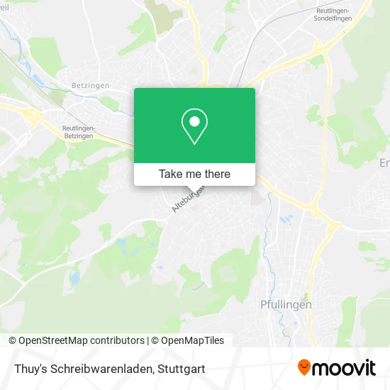 Карта Thuy's Schreibwarenladen