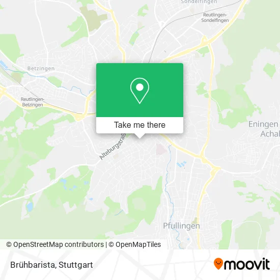 Карта Brühbarista