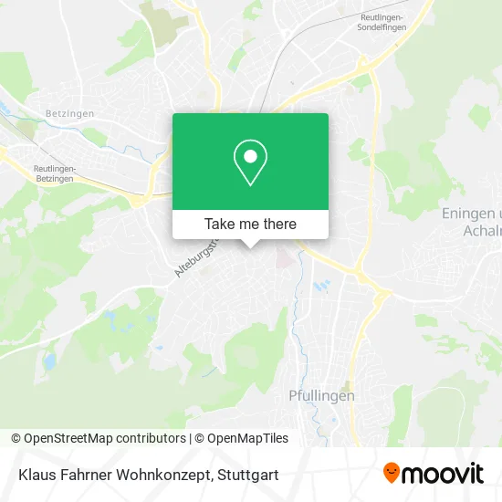 Карта Klaus Fahrner Wohnkonzept