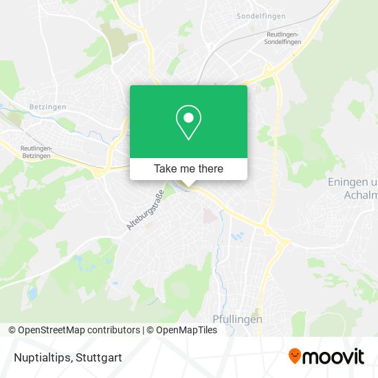 Карта Nuptialtips