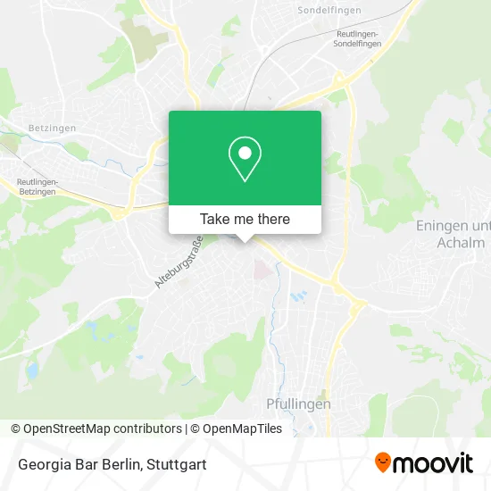 Карта Georgia Bar Berlin