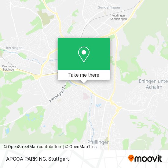 APCOA PARKING map