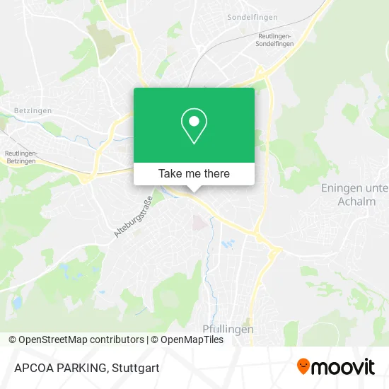 Карта APCOA PARKING
