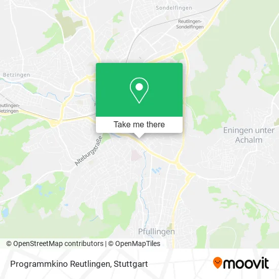 Карта Programmkino Reutlingen