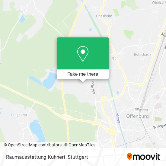 Карта Raumausstattung Kuhnert