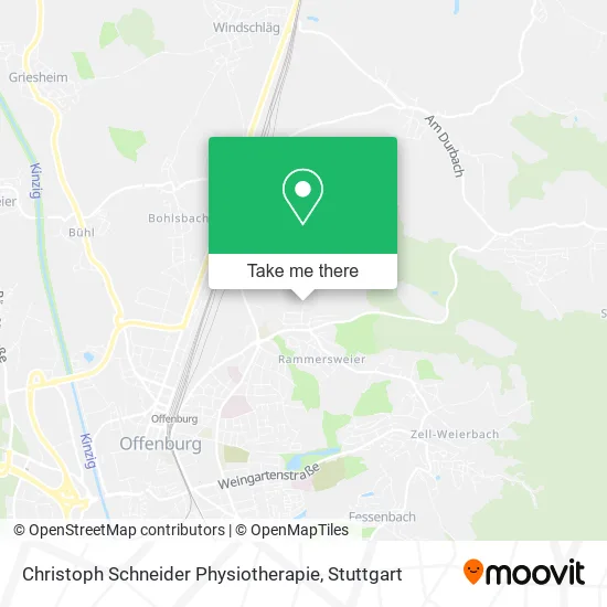 Карта Christoph Schneider Physiotherapie