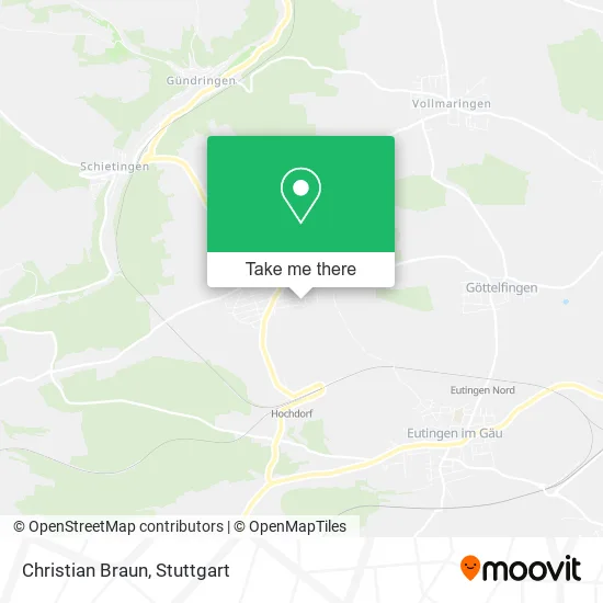 Карта Christian Braun