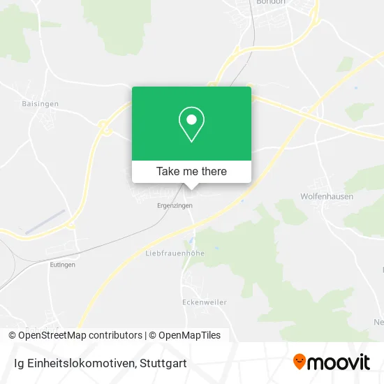 Карта Ig Einheitslokomotiven