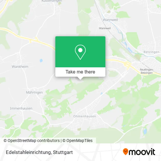 Карта Edelstahleinrichtung