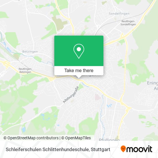 Schleiferschulen Schlittenhundeschule map