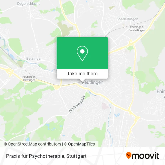 Карта Praxis für Psychotherapie