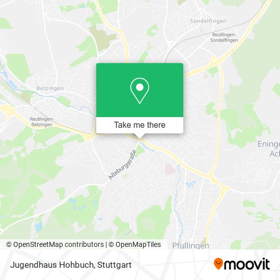 Jugendhaus Hohbuch map