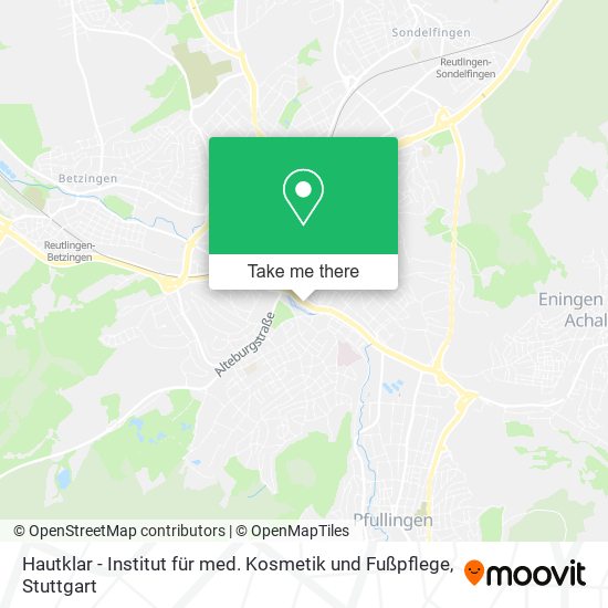 Hautklar - Institut für med. Kosmetik und Fußpflege map