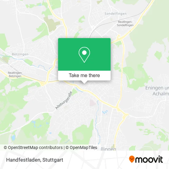 Карта Handfestladen