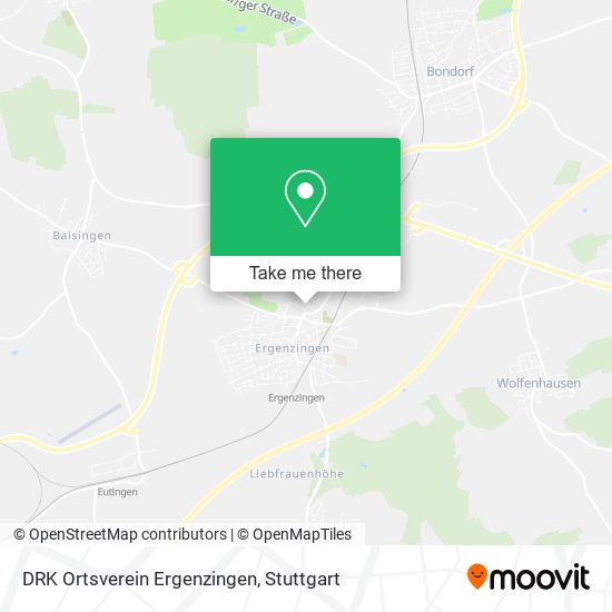 DRK Ortsverein Ergenzingen map