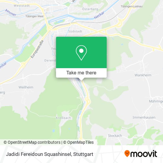 Jadidi Fereidoun Squashinsel map
