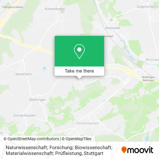 Карта Naturwissenschaft; Forschung; Biowissenschaft; Materialwissenschaft; Prüfleistung