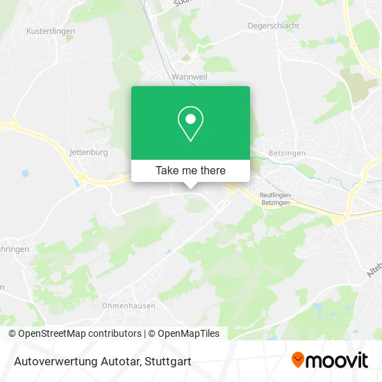 Карта Autoverwertung Autotar