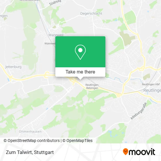 Карта Zum Talwirt