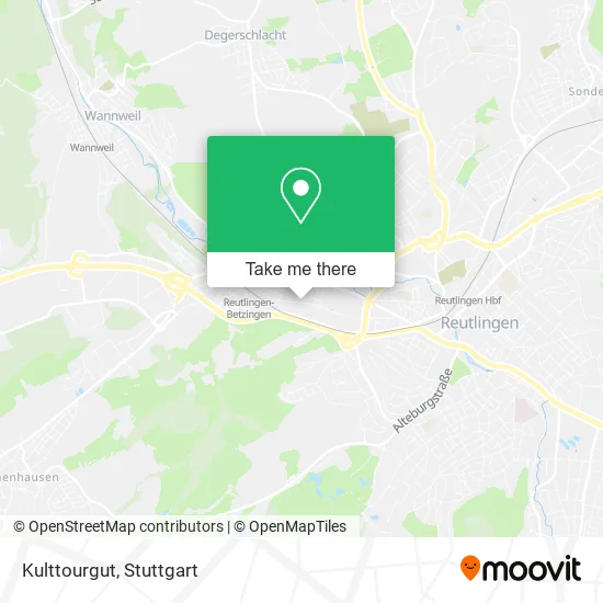 Карта Kulttourgut